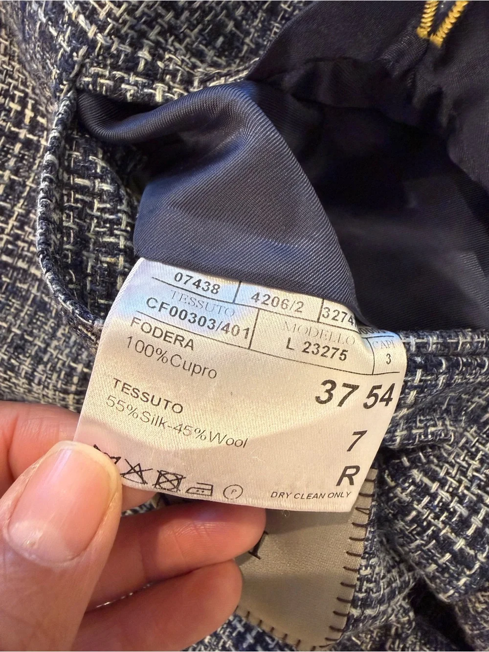 Canali Kei Fit Silk-Wool Plaid Sport Coat EU54 US37